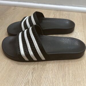 ADIDAS classic stripe slides